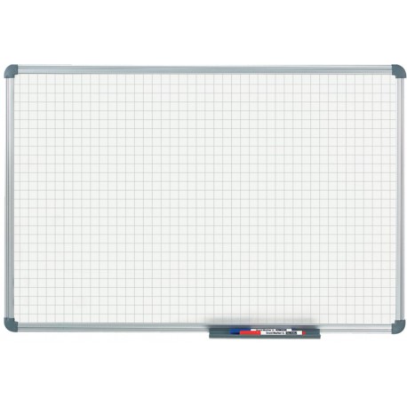 Lavagna ufficio, griglia 20 x 2 0 mm,  60 x 90 cm