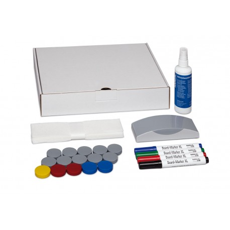 Whiteboard Zubehoer-Set, Karton klein