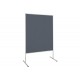Moderationstafel standard Filz/Filz, 150x120 cm, grau