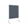 Moderationstafel standard Filz/Filz, 150x120 cm, grau