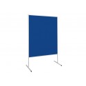 Moderationstafel standard Filz/Filz, 150x120 cm, blau