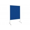 Moderationstafel standard Filz/Filz, 150x120 cm, blau
