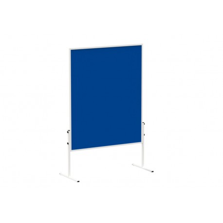 Pannello di moderazione fisso in feltro blu,  150 x 120 cm,