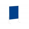Moderationstafel solid Filz/Filz, 150x120 cm, blau
