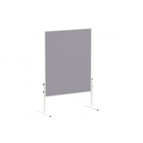 Pannello di moderazione fisso in feltro grigio,  150 x 120 cm,