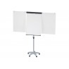 Flipchart mobile standard Plus con 2 telai portacarta laterali