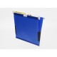 cartella PVC con fermi laterale