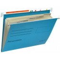 Personal-Hängemappe komplett mit Register aus Karton in blau