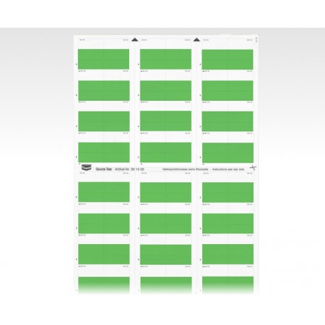 Quick-Tabs verde scuro