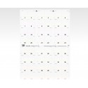 Daten-Tabs weiß, 1-52