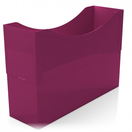 Kunststoffboxen magenta red